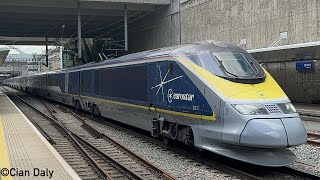 Trains at Stratford International 5624 [upl. by Ettenrahs]