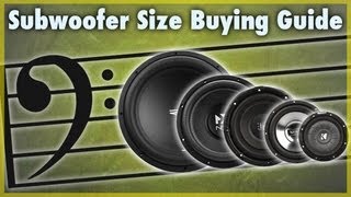 Car Subwoofer Size Buying Guide  What Size of Sub Should I Get [upl. by Hgielyak510]