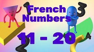 Learn French Numbers 1120 ‘Les Nombres Francais’ — Les Nombres Cardinaux [upl. by Calvinna]