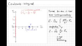 4 CoulombIntegral  die Berechnung  Physik  Elektrizität und Magnetismus [upl. by Kubis211]