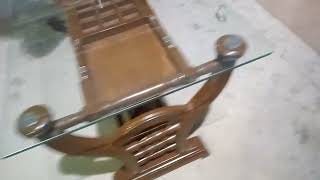 wood t table designwoodworkingvideo viral [upl. by Himelman]