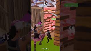 Jugando con dos personajes a la vez en FORTNITE fortnite fortniteclips fortnitememes [upl. by Duer]