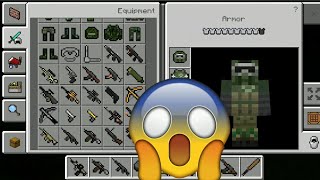 Guns in minecraft pe 12  MCPE 2017 [upl. by Benedetta14]