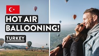 Hot Air Balloon Ride Turkey  Pamukkale Thermal Pools  Turkey Vlog  Travel Talk Tours 3 [upl. by Arted]