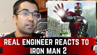 Real Engineer reacts to Technology in Iron Man 2 [upl. by Poree219]