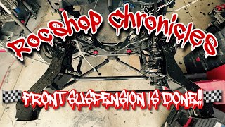 RocshopChronicles VLOG  Elco Front Suspension is Finished [upl. by Anilosi409]