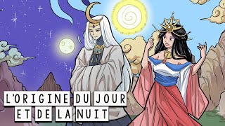 Tsukuyomi et Amaterasu Lorigine du Jour et de la Nuit  Mythologie Japonaise  Partie 2 [upl. by Aniale]