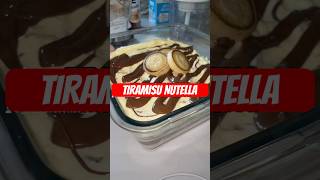 🎂🫶🏻 recette recettefacile chocolat chocolate tiramisu nutella gâteau [upl. by Jacenta]