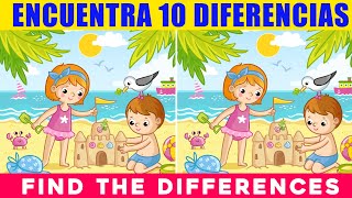 Encuentra las Diferencias 🔎🌈 Find the Differences  Juego Visual No 15 [upl. by Habeh]