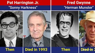 The Munsters 19641966 Cast THEN and NOW [upl. by Suiram]