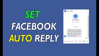 How to Set Auto Reply on Facebook Easy Solution [upl. by Stewart]