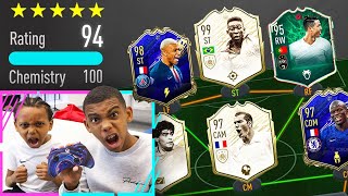 HIGHEST RATED FUT DRAFT WINS CHALLENGE VS BRO [upl. by Oniger650]