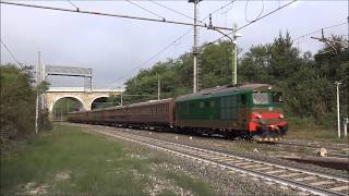 COMPILATION TRENO STORICO D345 1055 SULLA LINEA CEVA ORMEA CN DOM 16  9  2018 [upl. by Elon]