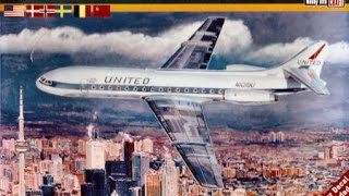 Mistercraft Airfix 1144 Sud Aviation SE 210 Caravelle InBox Review  Dobozbontás [upl. by Leeth]