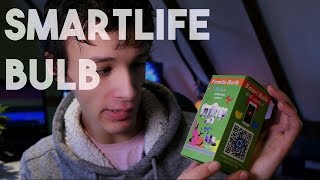 FCMila Smartlife WIFI Bulb Review  Great Starter smart light [upl. by Nonah]