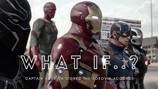 What If Captain America Signed The Sokovia Accords [upl. by Anaoj]