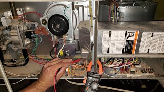 Furnace Troubleshooting Step by Step with Multi Meter [upl. by Tat658]