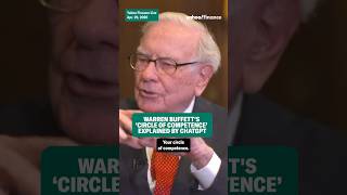 Warren Buffett’s ‘circle of competence’ explained by ChatGPT shorts [upl. by Ydnak]