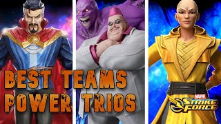 November Power Trios  What Teams To Invest In  Marvel Strike Force [upl. by Eisej138]