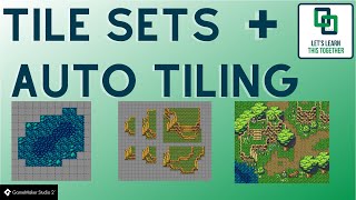 GameMaker Studio 23  How to Create and Use Tile Sets  Auto Tiling [upl. by Barrow864]