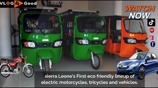 The first emobility company in Sierra Leone [upl. by Sparhawk]