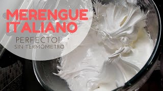 Receta de MERENGUE ITALIANO todos los secretos para no fallar en el intento [upl. by Saunder]