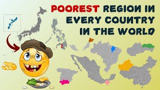 The Poorest Region in Every Country [upl. by Atoiganap273]