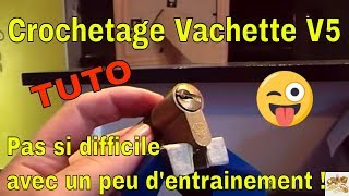 💥TUTO Crochetage💥 Comment crocheter un cylindre Vachette V5 [upl. by Nosneh]