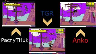 Comparison Top 3  Comix Zone  PacnyTHuk  TGR  Anko  Speedrun [upl. by Dag992]