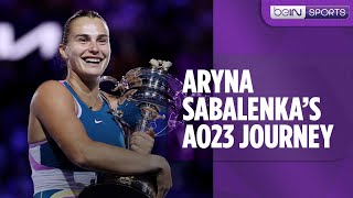 🏆 Arynas Sabalenka journey to the Australian Open 23 title [upl. by Acyre]