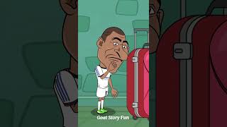 Ronaldo Helps Gianni Infantino Escape From The Suitcase Of Mbappe [upl. by Atterrol]