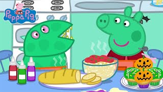 Peppa Pigs Halloween Food Feast 🎃 Peppa Pig Asia 🐽 Peppa Pig English Episodes [upl. by Lynnea671]