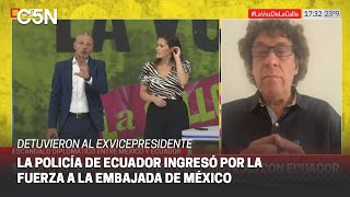 MÉXICO ROMPIÓ relaciones DIPLOMÁTICAS con ECUADOR el análisis de PEDRO BRIEGER [upl. by Joy153]