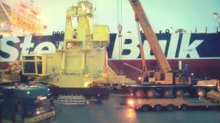 Rhenus Project Logistics  Heavy Lift to Tunisia [upl. by Ayital]