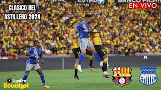 BarcelonaSC vs CS Emelec  Clásico del Astillero En Vivo Hoy  LigaProEcuabet  2da Etapa  Fecha 10 [upl. by Edison57]