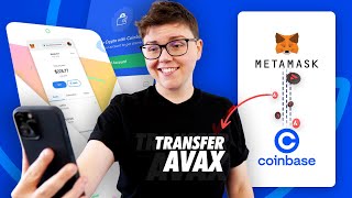 How To Send AVAX From MetaMask To Coinbase [upl. by Picardi]