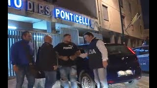 Camorra estorsioni nel Vesuviano 4 arresti contro clan di Ponticelli 250917 [upl. by Estevan]