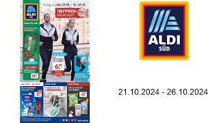 Aldi Süd Prospekt DE  vom 2110 bis 26102024 [upl. by Mauer]