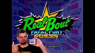 Real Bout Fatal Fury no Everdrive do Mega Drive [upl. by Deaner]