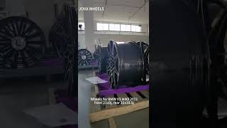 Manufacture wheels for BMW X3 M40i 2021 at JOVA WHEELS [upl. by Comethuauc]