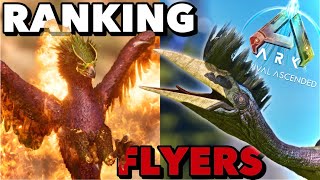 Ranking Every Flying Creature In Ark Ascended [upl. by Ligriv]