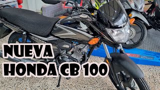 Nueva HONDA CB100 Primeras Impresiones Precio ¿Te la comprarías [upl. by Bryce486]