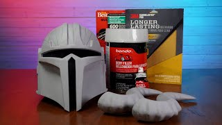 How to Sand Fill and Prime 3D Printed Parts  Viking Mandalorian  Part 1 [upl. by Anev]