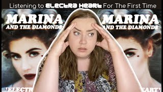 ELECTRA HEART Rhymes With WORK OF ART Marina and the Diamonds Reaction [upl. by Namaj435]