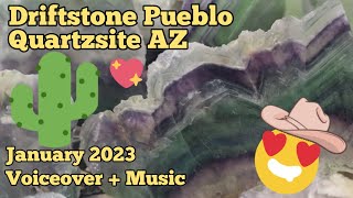 Driftstone Pueblo Quartzsite Gem Show 2023🌵💎 crystals gemshows gems gemshows2023 [upl. by Arvid]