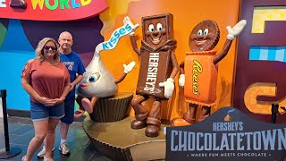 Hersheys Chocolate World  Hershey Pennsylvania [upl. by Akirret]