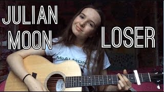 Loser  Julian Moon  Acoustic Cover  Elsie Miles [upl. by Delwyn917]