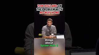 THE PROBLEM with SpiderMan No Way Home TOM HOLLAND INTERVIEW about MarvelMCU [upl. by Nappie]