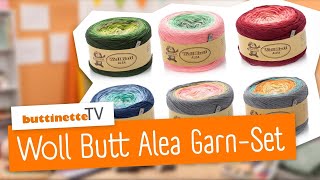 Woll Butt Alea GarnSet  Produktvorstellung  buttinette TV DIY [upl. by Sillihp999]