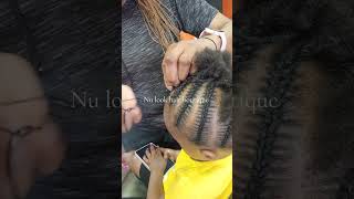 Tutorial on how to do Needle plaiting hairstyles [upl. by Akapol583]